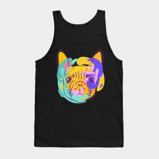 pop art pug Description Tank Top